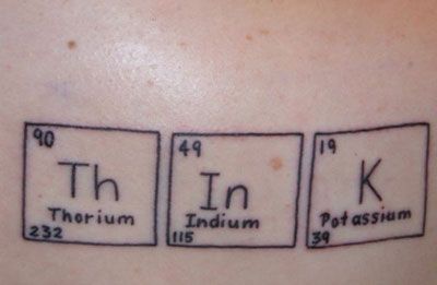 Science Tattoo 167