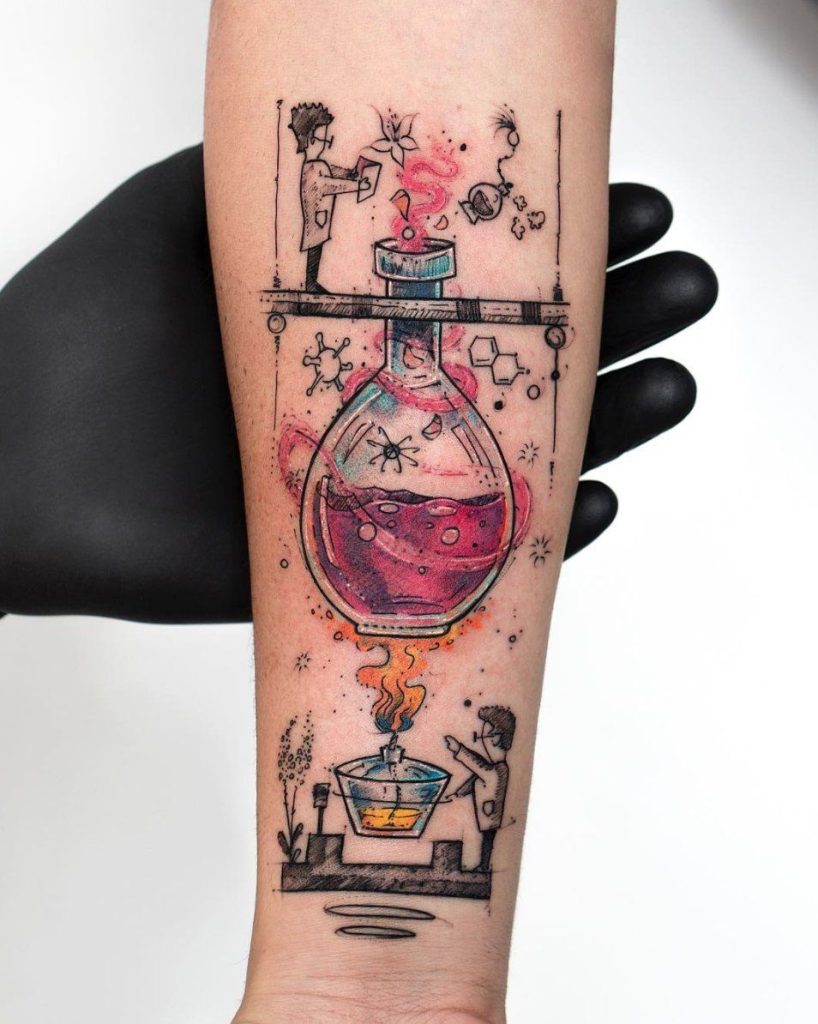 Science Tattoo 196