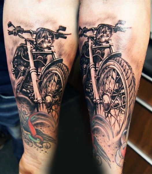Bike Tattoos 127