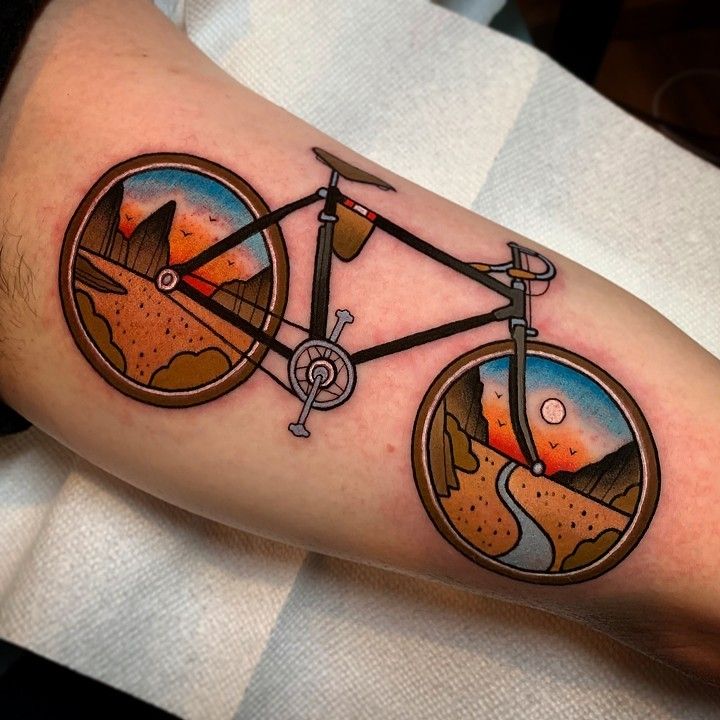 Bike Tattoos 9