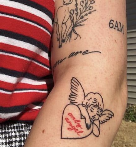 Cherub Tattoo 117
