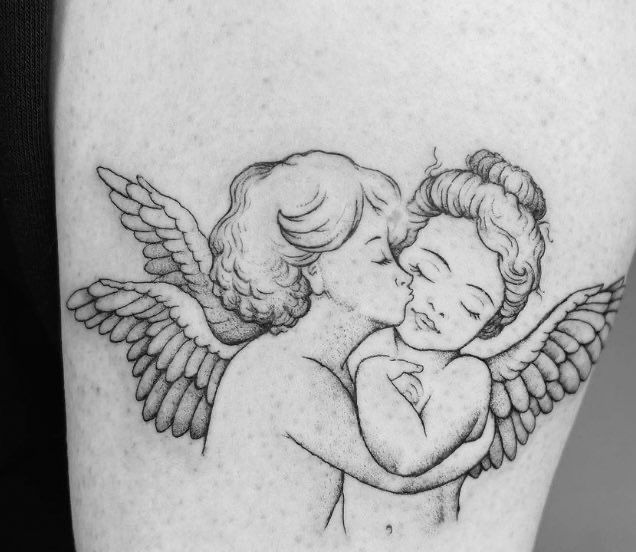 Cherub Tattoo 158