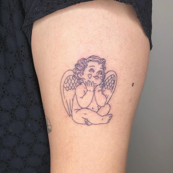 Cherub Tattoo 213