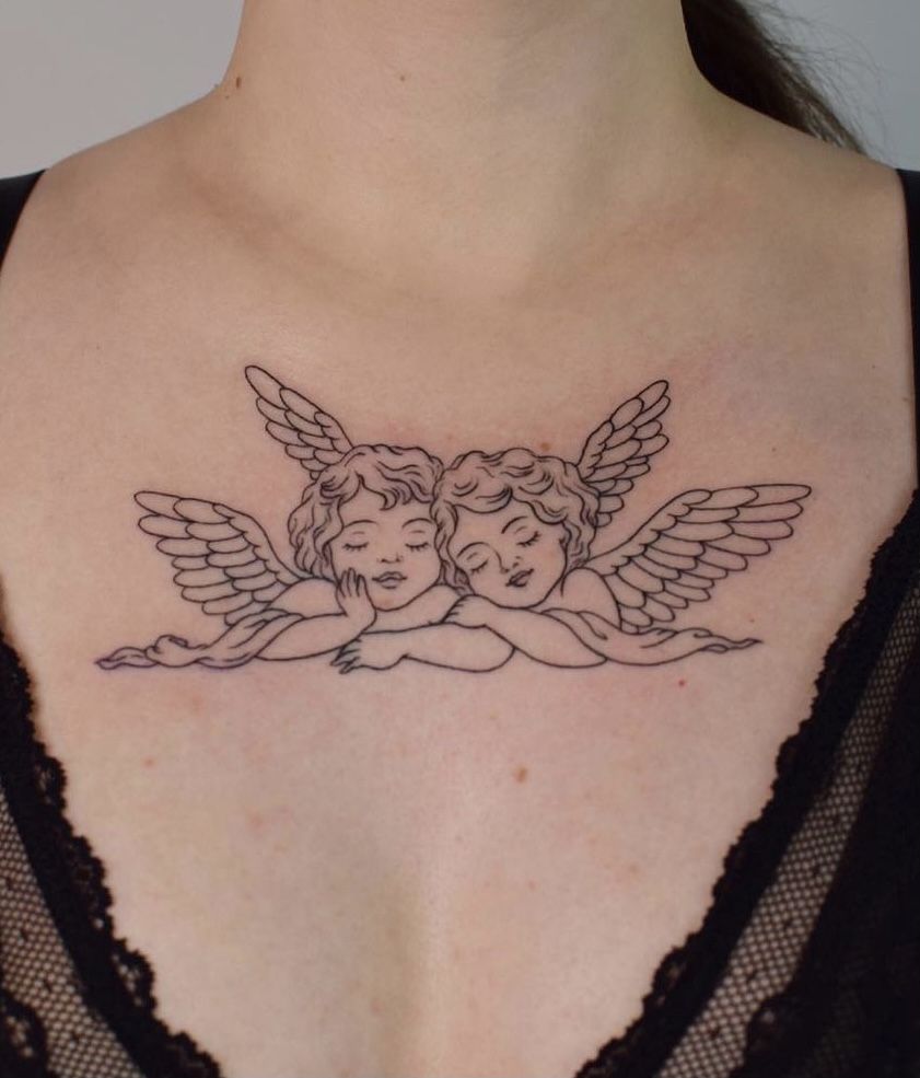 Cherub Tattoo 24