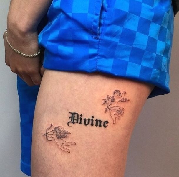 Cherub Tattoo 50