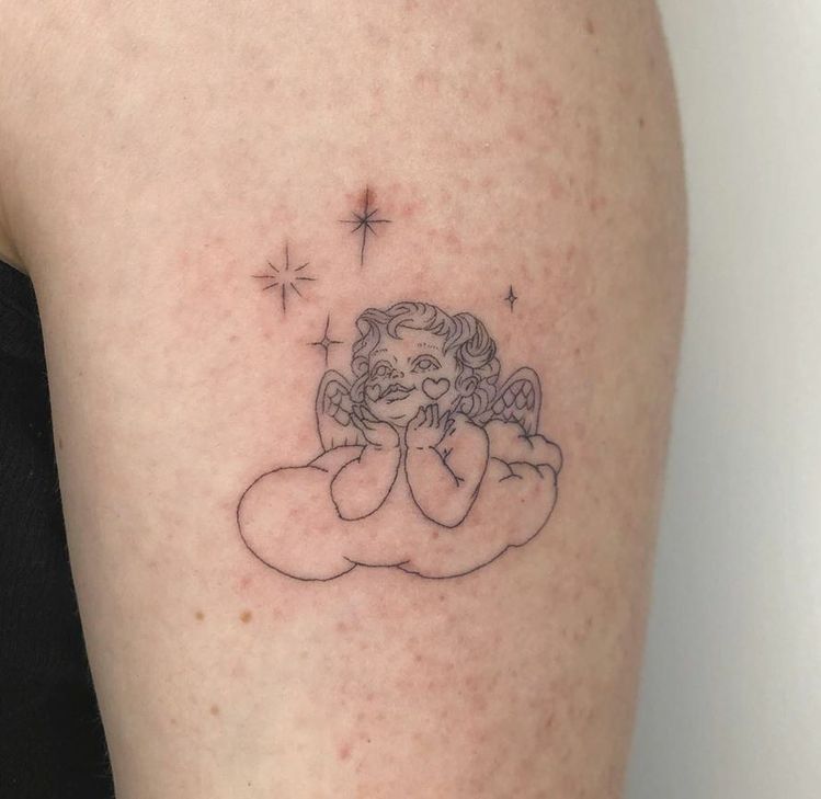 Cherub Tattoo 67