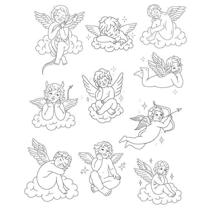 Cherub Tattoo 99