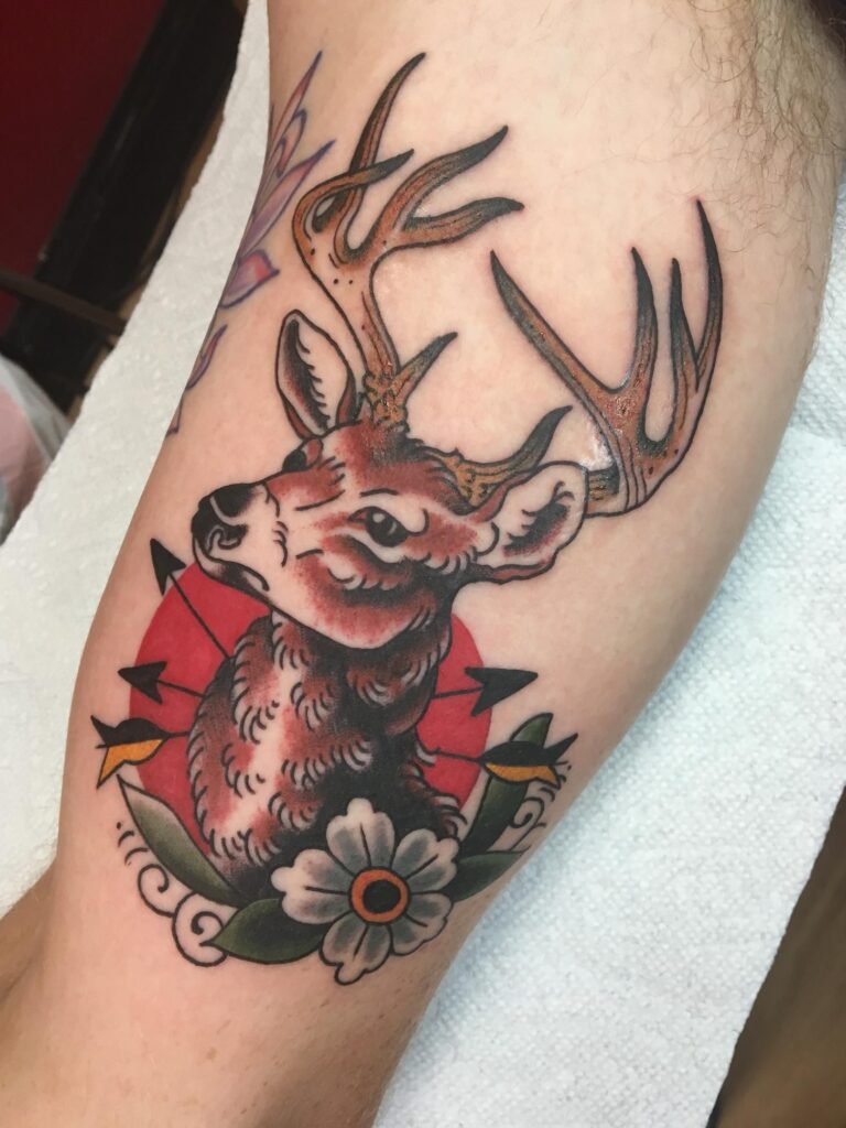 Deer Tattoo 124