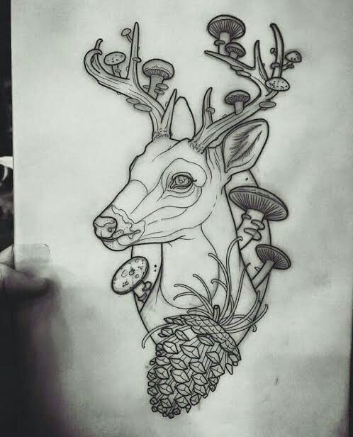 Deer Tattoo 127
