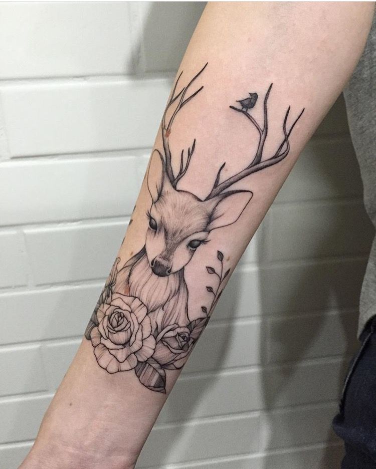 Deer Tattoo 129