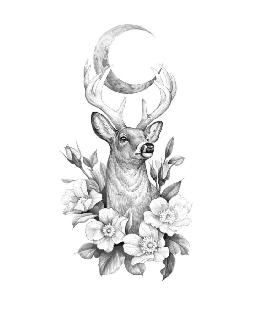 Deer Tattoo 137