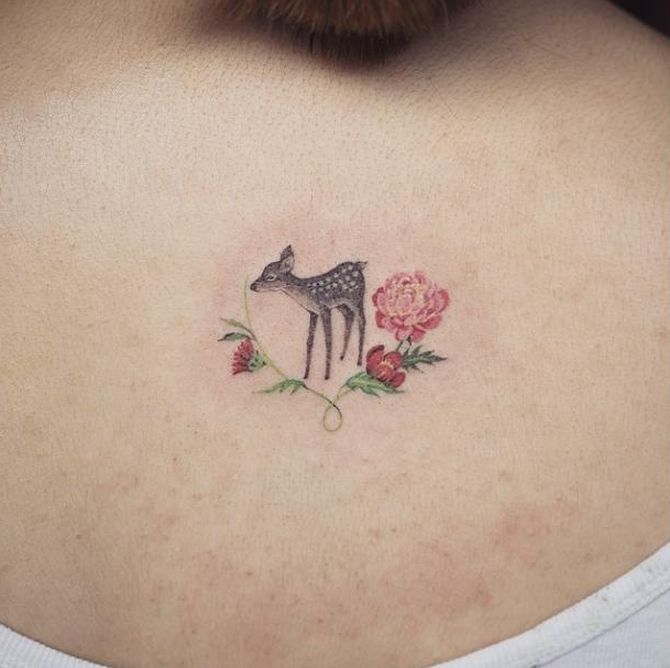 Deer Tattoo 138