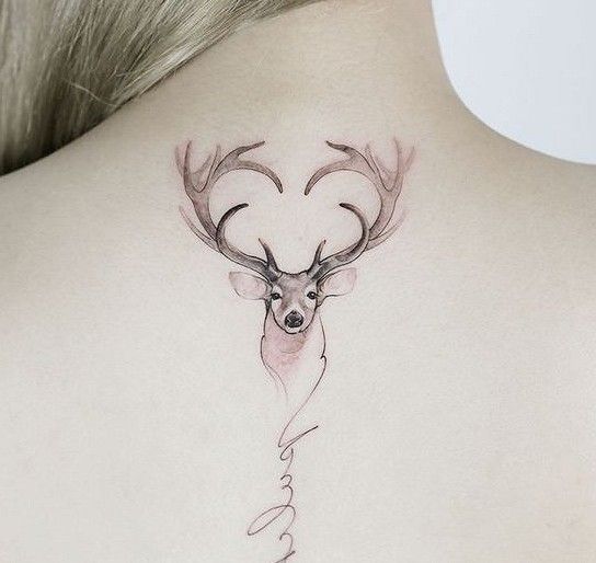 Deer Tattoo 14