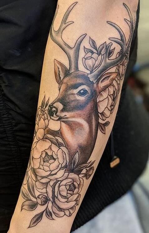 Deer Tattoo 148