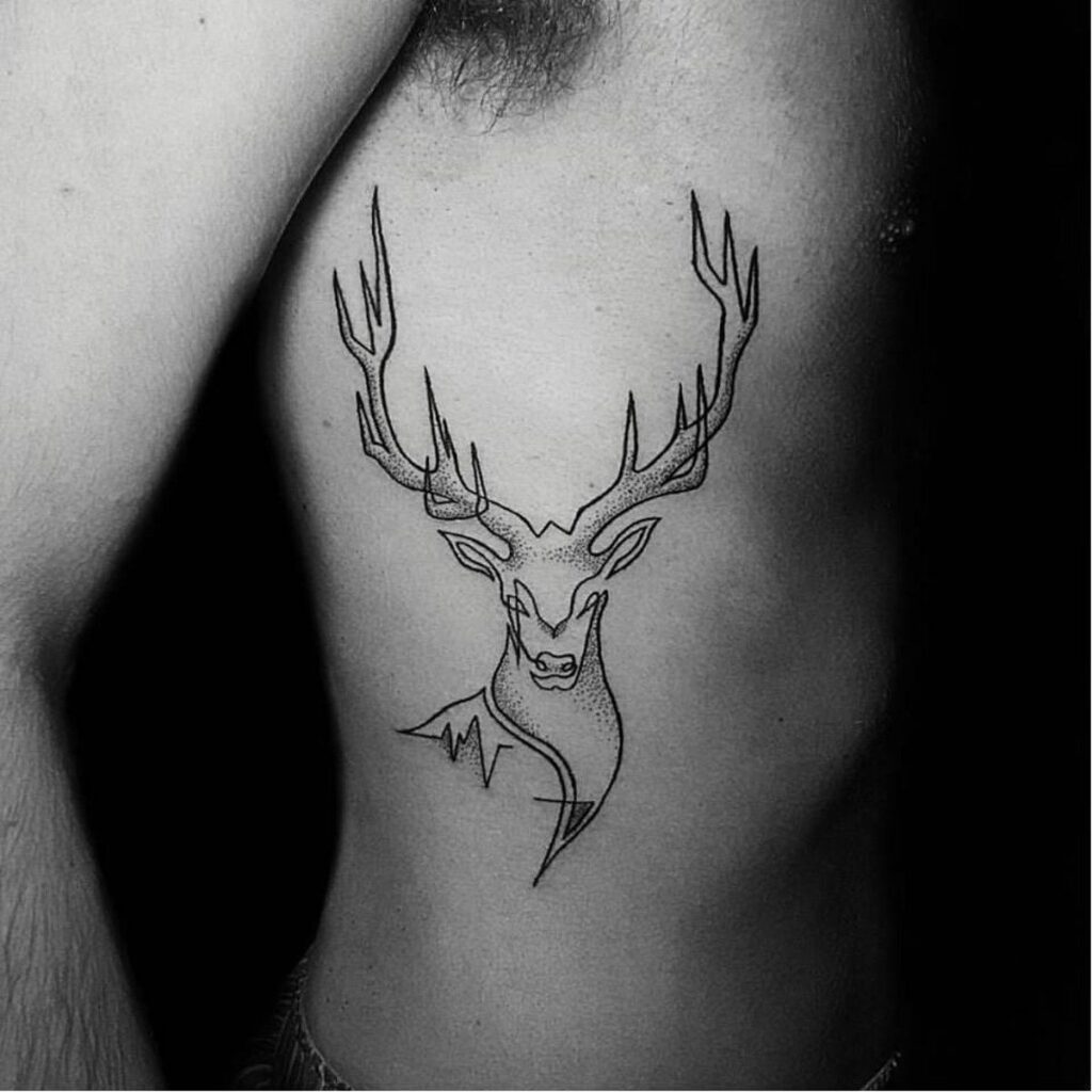Deer Tattoo 150