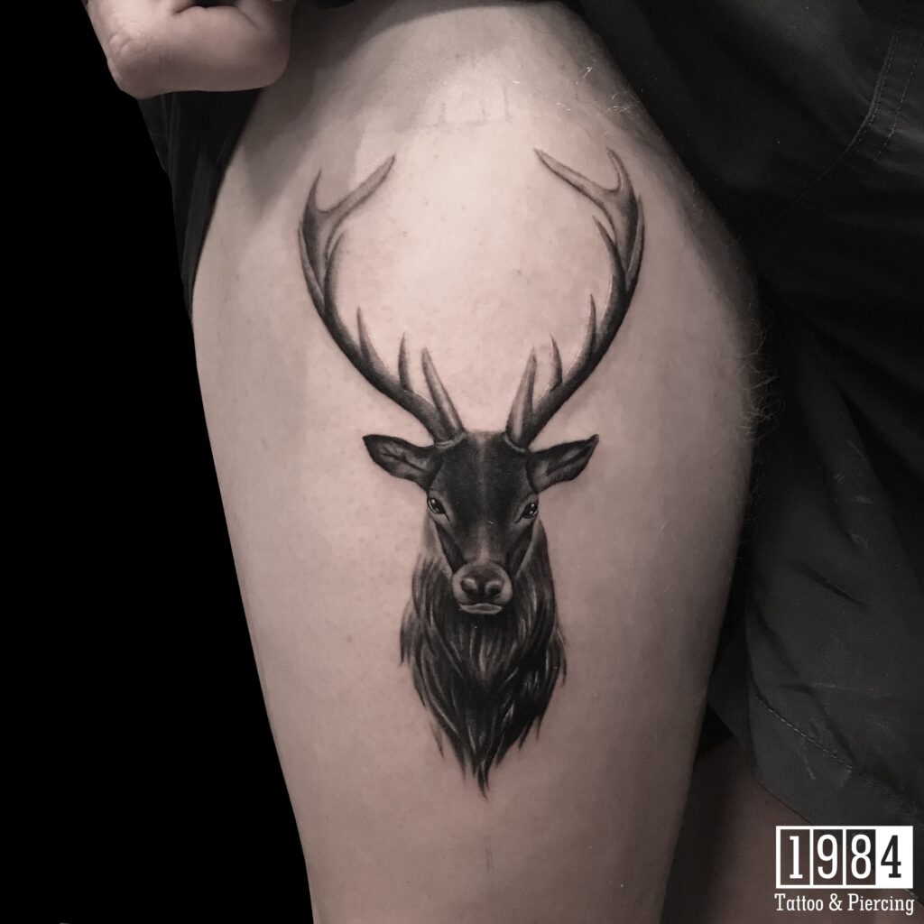 Deer Tattoo 156