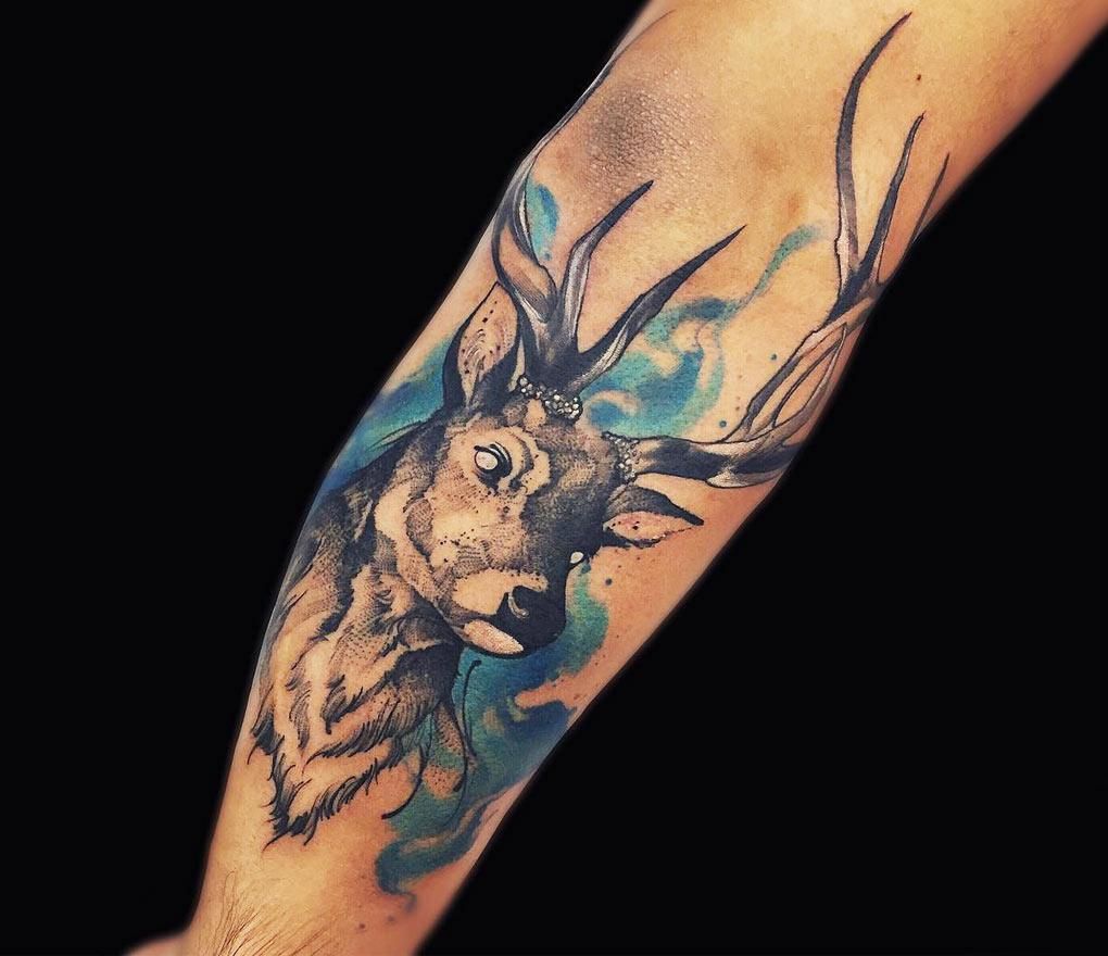 Deer Tattoo 158