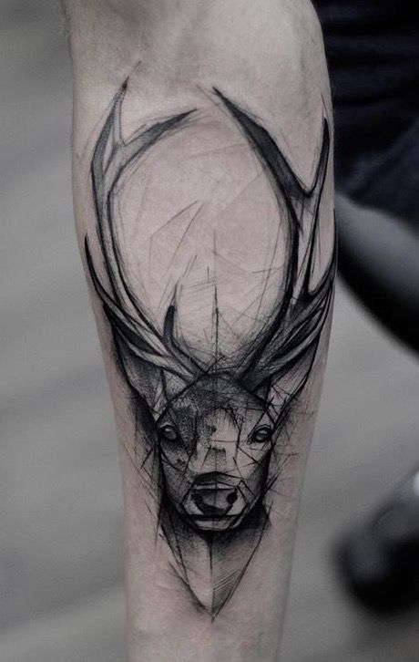 Deer Tattoo 160
