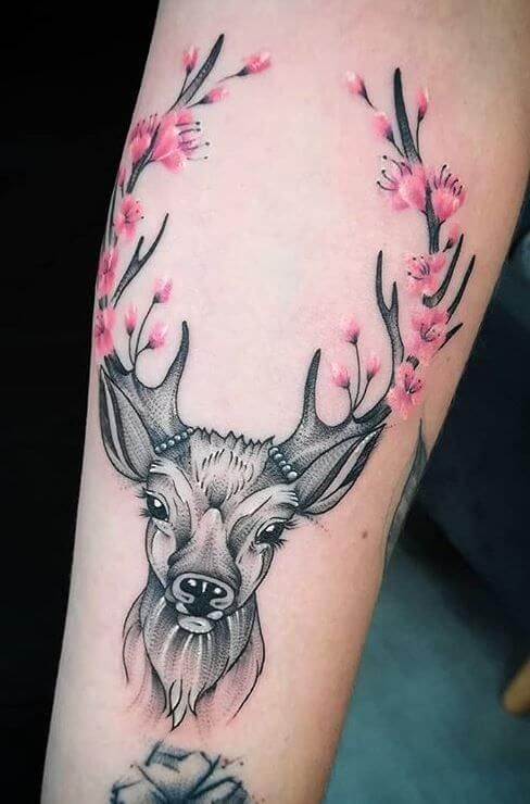 Deer Tattoo 161