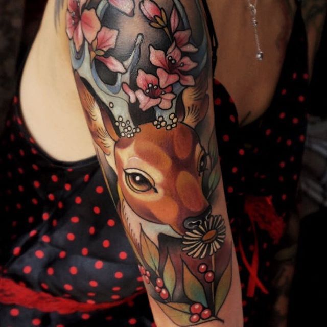 Deer Tattoo 162