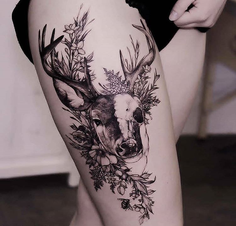 Deer Tattoo 163