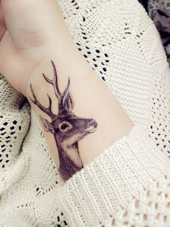 Deer Tattoo 17