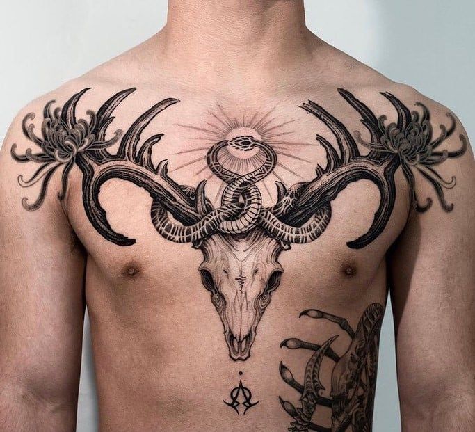Deer Tattoo 171