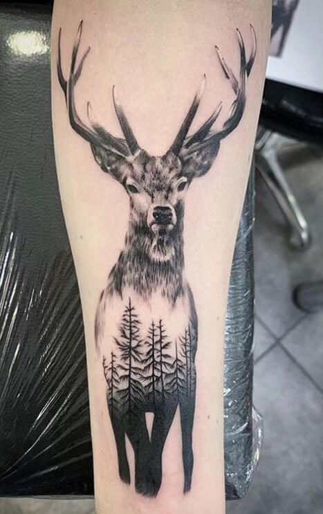 Deer Tattoo 175