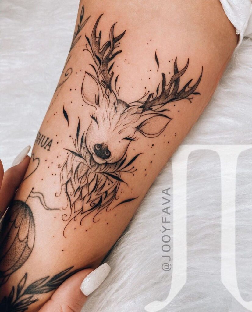 Deer Tattoo 179