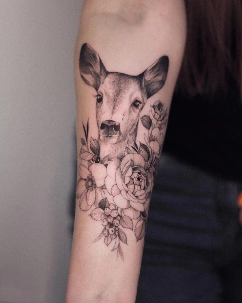 Deer Tattoo 18