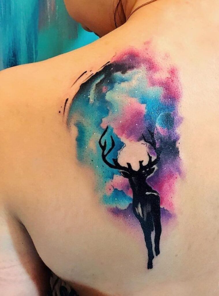 Deer Tattoo 180