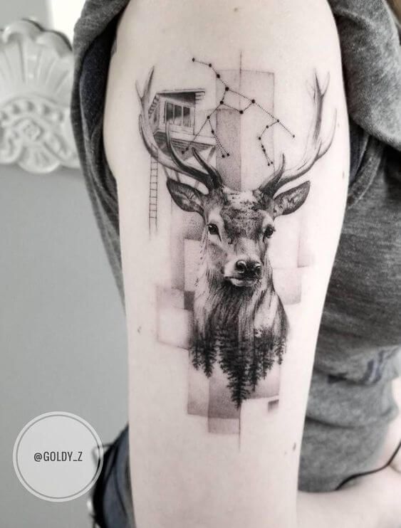 Deer Tattoo 182