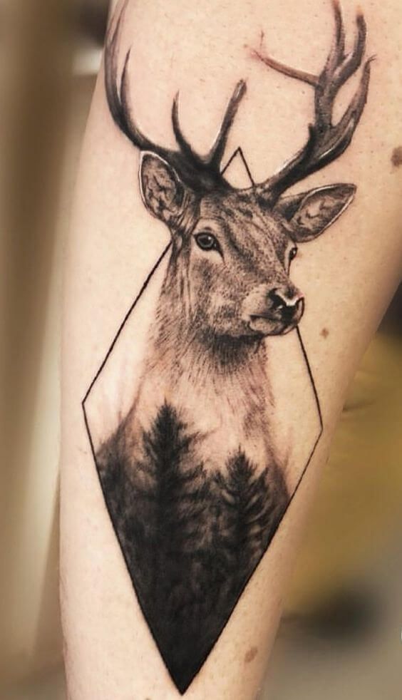 Deer Tattoo 184