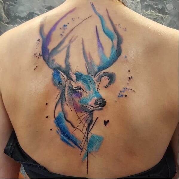 Deer Tattoo 185