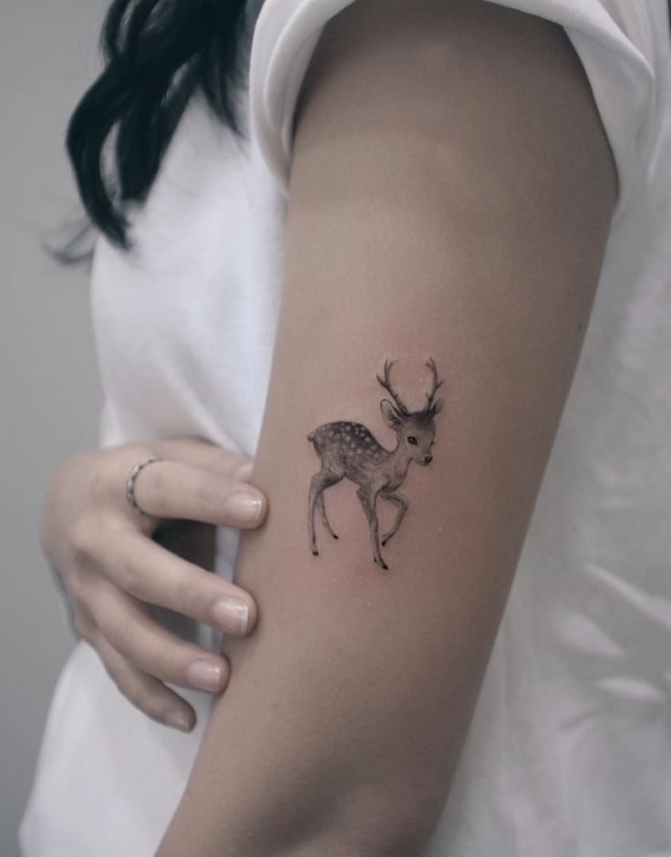 Deer Tattoo 186