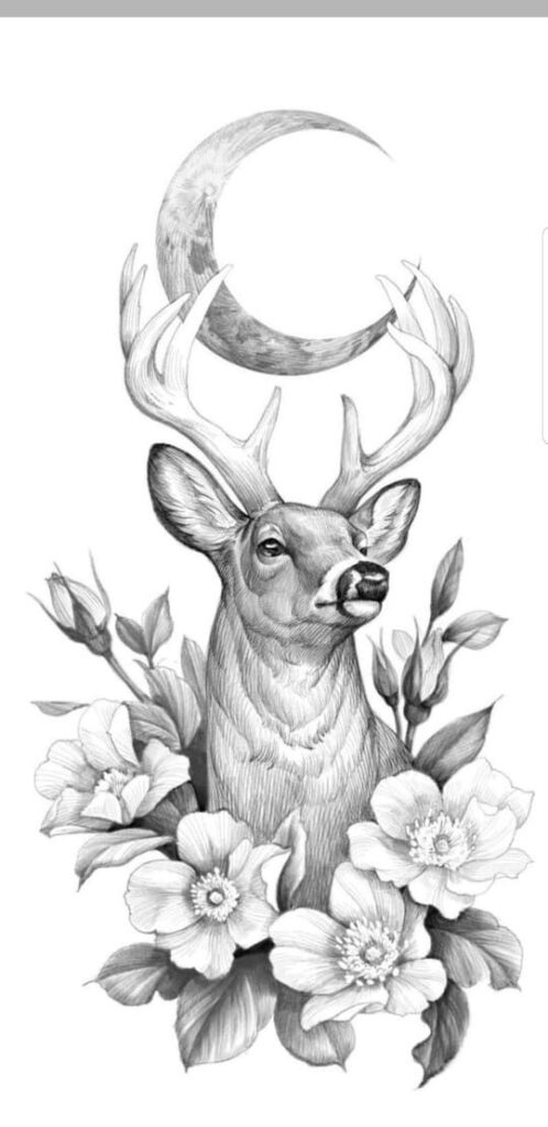 Deer Tattoo 188