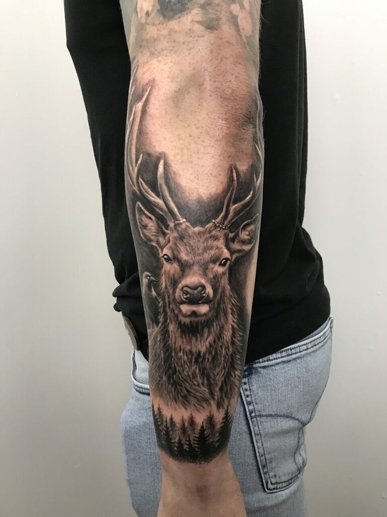 Deer Tattoo 193