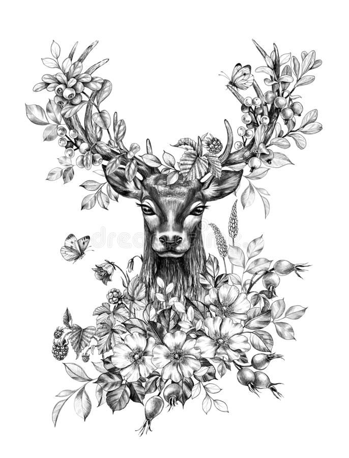 Deer Tattoo 196