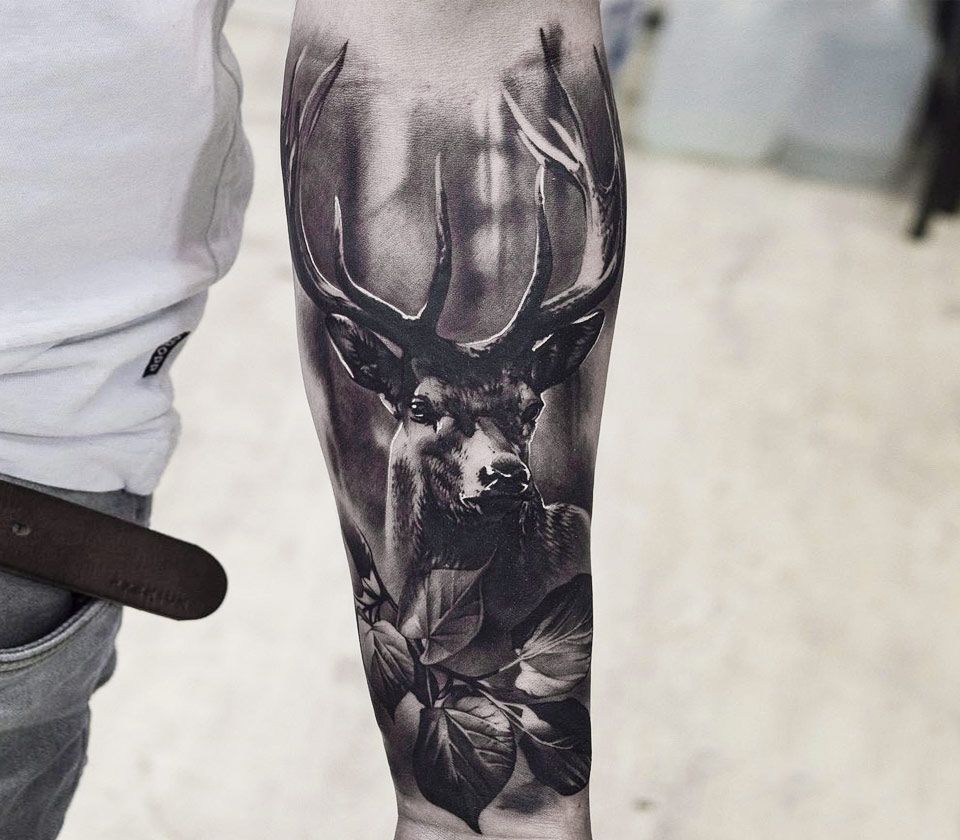 Deer Tattoo 198