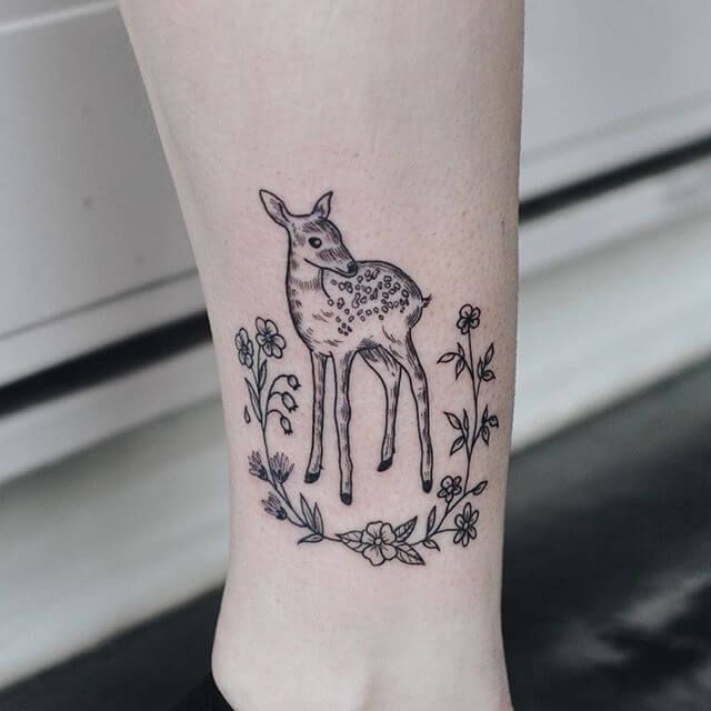 Deer Tattoo 204
