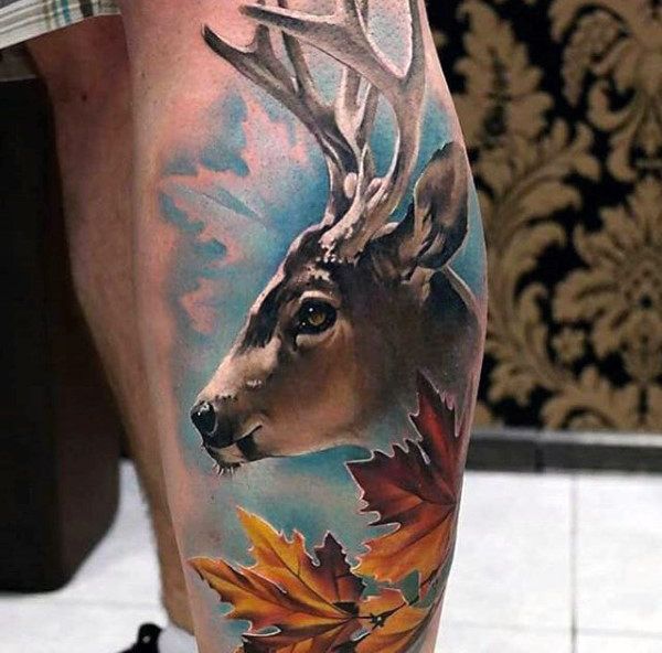 Deer Tattoo 205