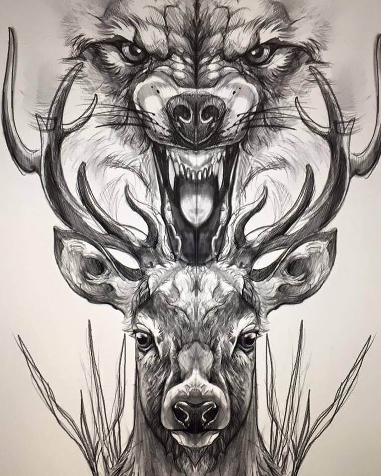 Deer Tattoo 213