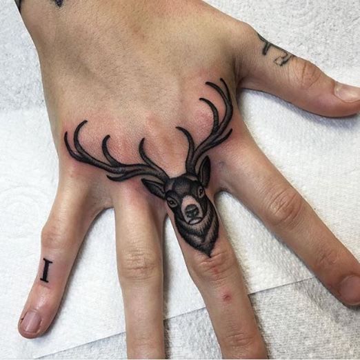 Deer Tattoo 225
