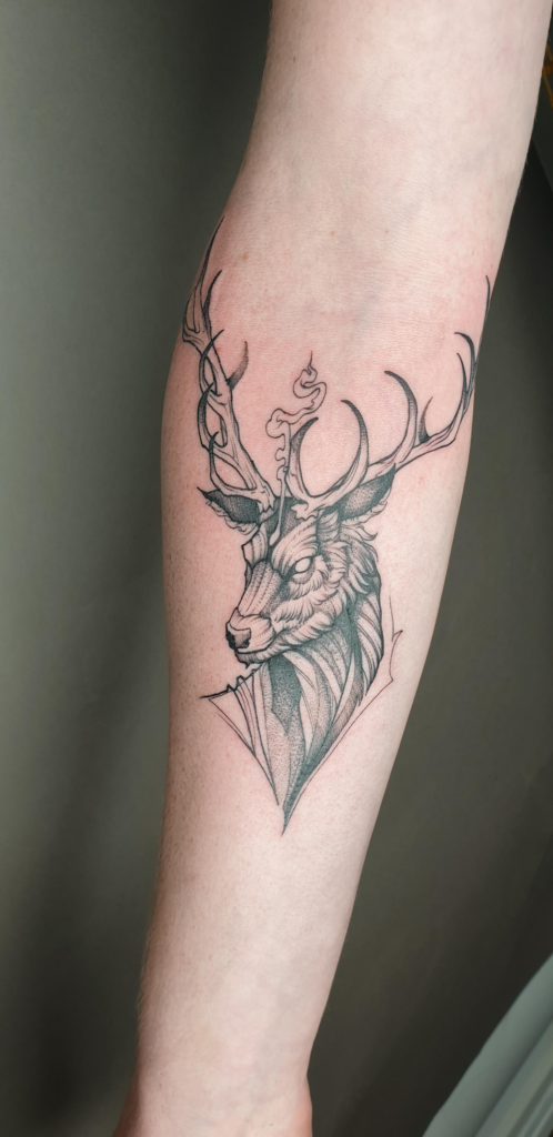 Deer Tattoo 3