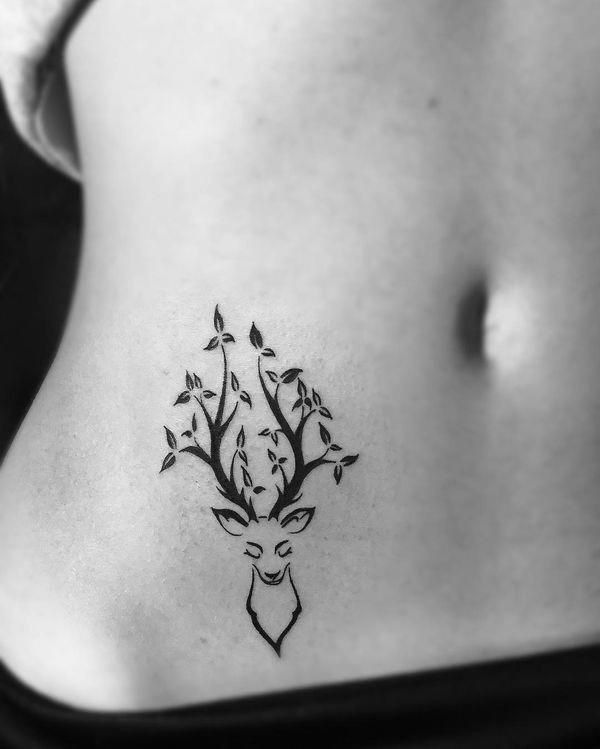 Deer Tattoo 3