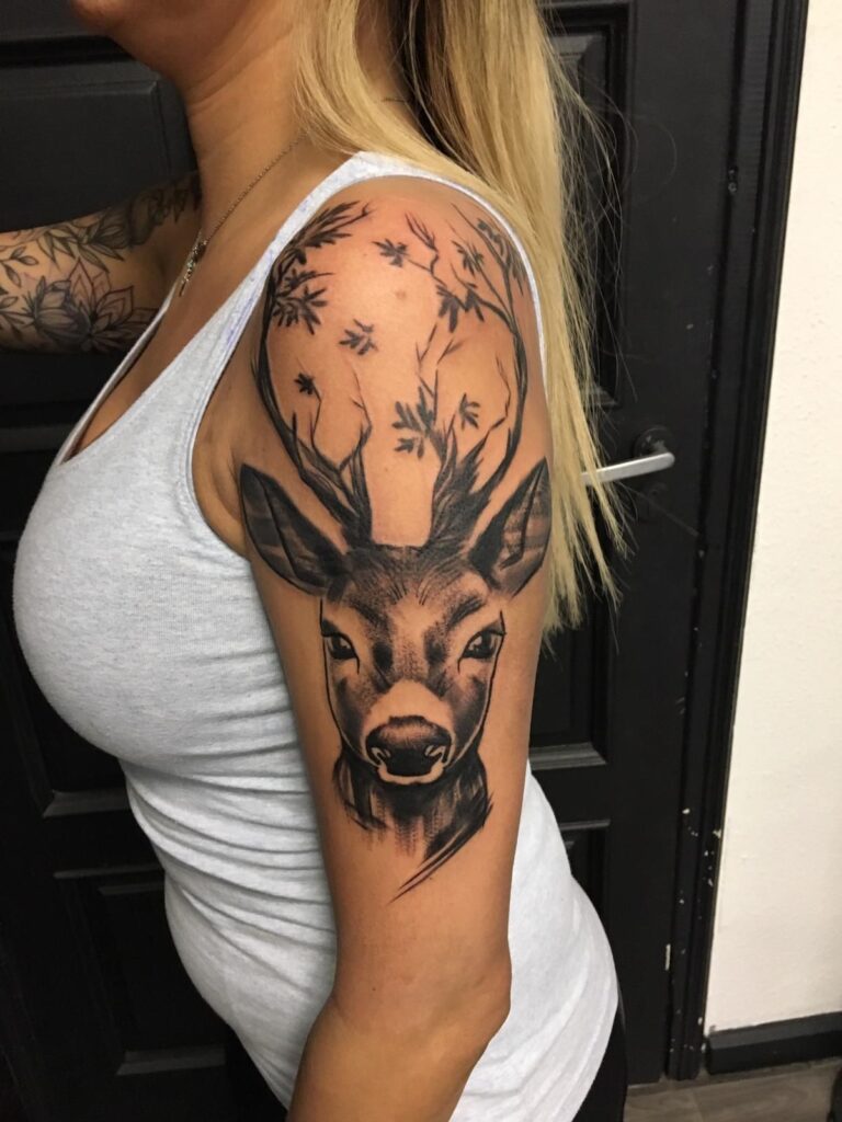 Deer Tattoo 32