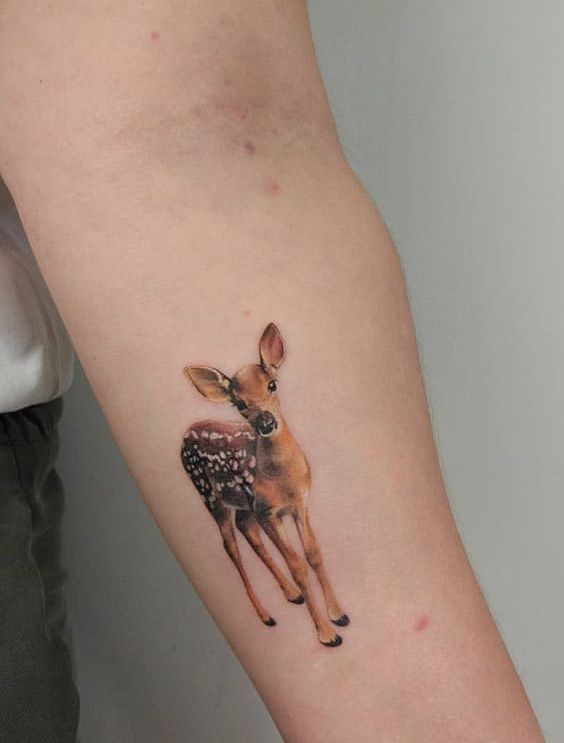 Deer Tattoo 36