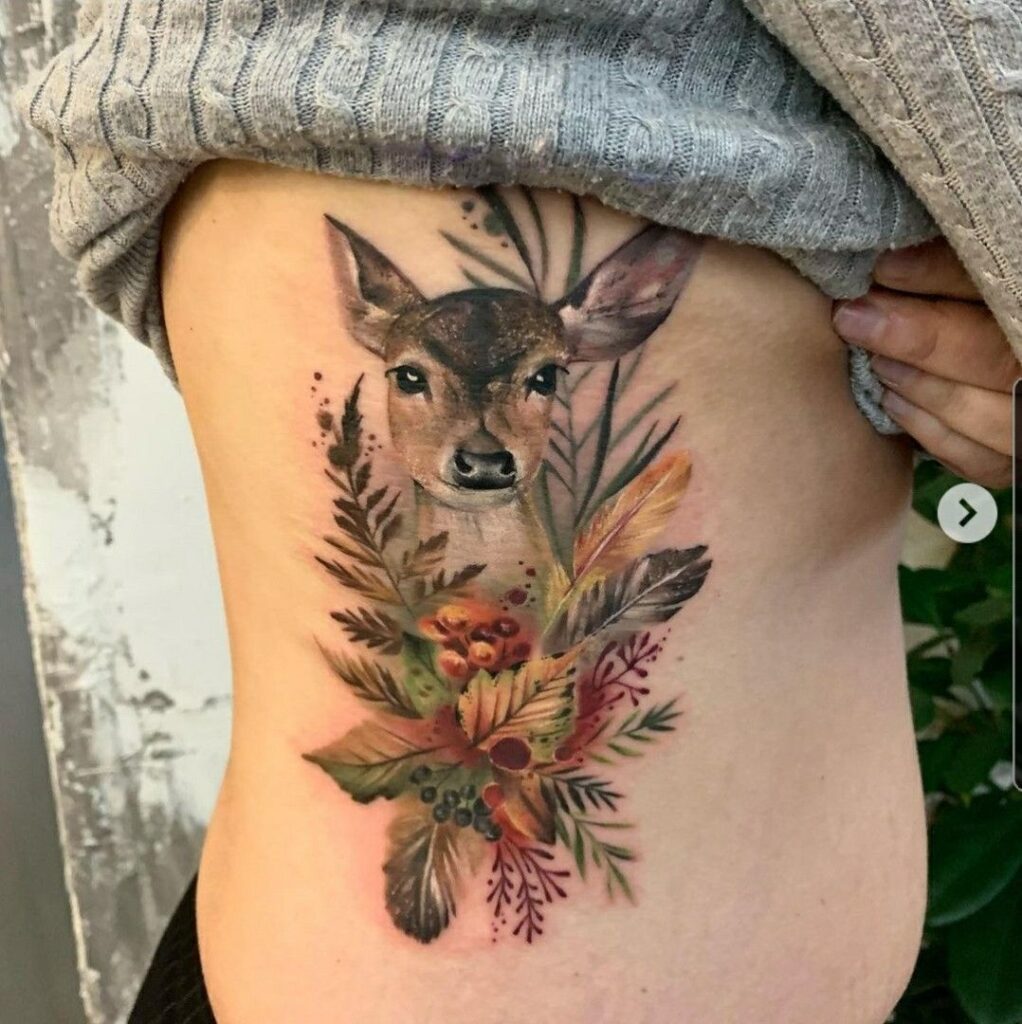 Deer Tattoo 39