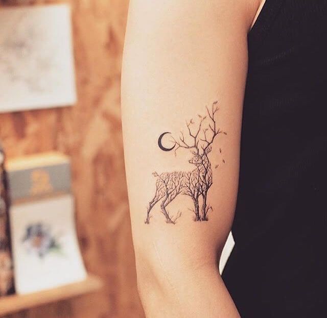 Deer Tattoo 40
