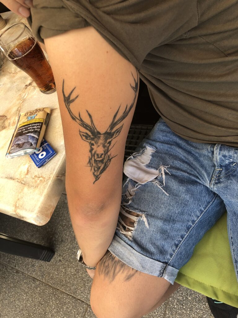 Deer Tattoo 52